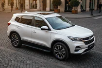 Chery Tiggo 7 2020- рр. Бокові пороги Bosphorus Black (2 шт., алюміній) фото 1