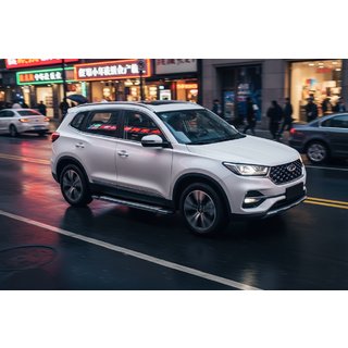 Бокові пороги Rainbow (2 шт., алюміній) Chery Tiggo 7 2020- рр. фото 1