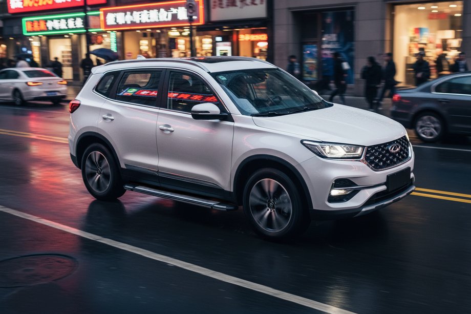 Chery Tiggo 7 2020- рр. Бокові пороги Rainbow (2 шт., алюміній) Image