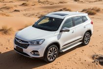 Chery Tiggo 8 2017- рр. Бокові пороги Maya V2 (2 шт., алюміній) фото 1