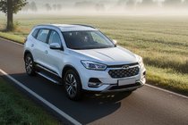 Chery Tiggo 8 2017- рр. Бокові пороги Line (2 шт., алюміній) фото 1