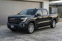 GMS Sierra 2019- рр. Бокові пороги Bosphorus Grey (2 шт., алюміній) фото 1