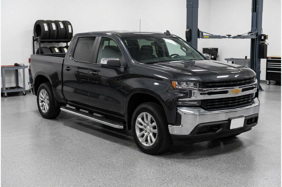 Chevrolet Silverado 2019- рр. Бокові пороги Maydos V1 (2 шт., алюміній) Image