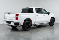 Chevrolet Silverado 2019- рр. Бокові пороги Rainbow (2 шт., алюміній) фото 1