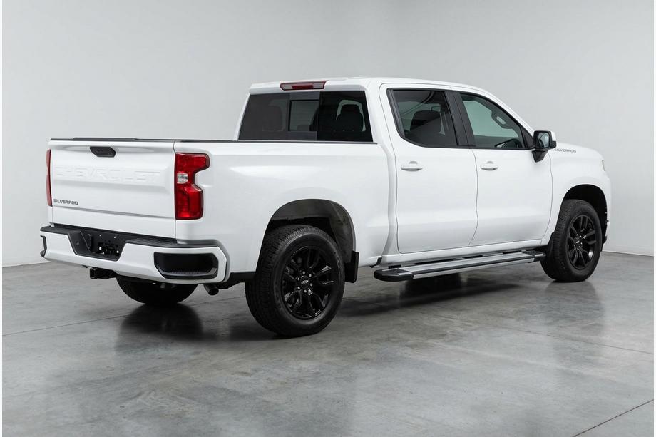 Chevrolet Silverado 2019- рр. Бокові пороги Rainbow (2 шт., алюміній) Image