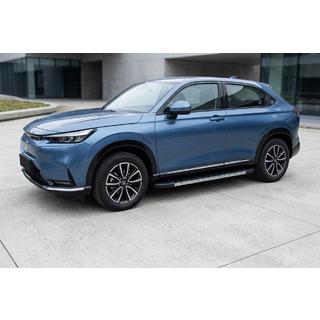 Бокові пороги Duru (2 шт., Алюміній) Honda eNP1 2022- рр. фото 1