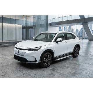 Бокові пороги Allmond Grey (2 шт., Алюміній)