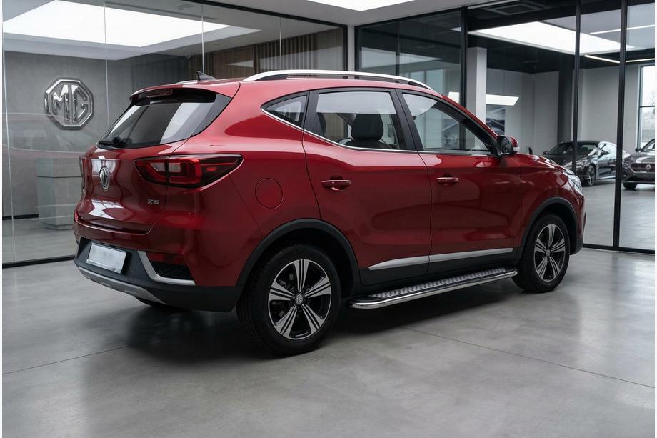 MG ZS 2017-2024 рр. Бокові пороги Maydos V2 (2 шт., Алюміній) Image