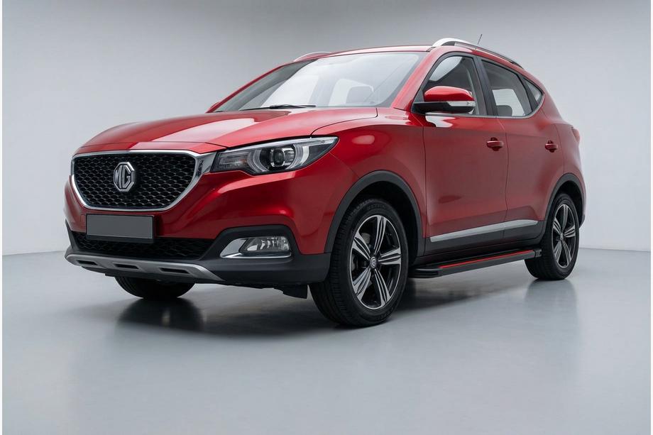 MG ZS 2017-2024 рр. Бокові пороги Maya Red (2 шт., Алюміній) Фото 1