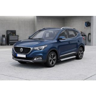 Бокові пороги Maya V2 (2 шт., Алюміній) MG ZS 2017-2024 рр. фото 1
