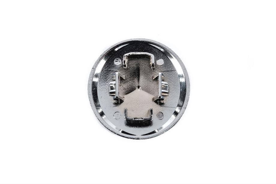 Mercedes-Benz Заглушка замість емблеми на капот Mercedes (чорна, 57мм) Фото 3