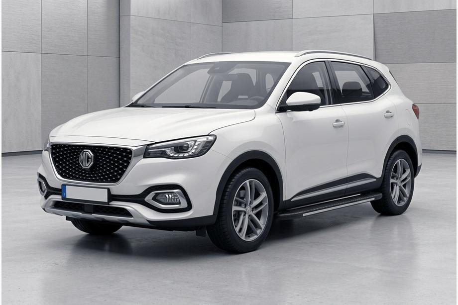 MG HS 2018- рр. Бокові пороги Bosphore Grey (2 шт., Алюміній) Image