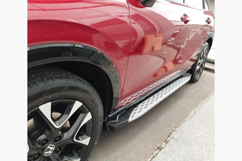 Бокові пороги Shining V1 (2 шт., Алюміній) Image