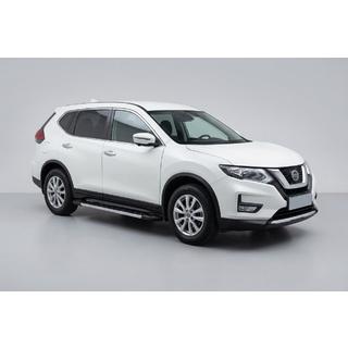 Бокові пороги RedLine V1 (2 шт., Алюміній) Nissan X-trail T33/Rogue 2022- рр. фото 1