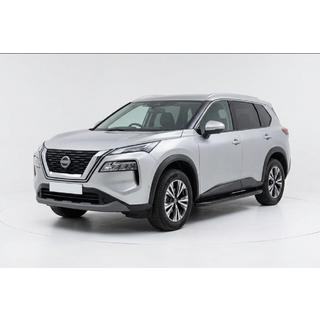 Бокові пороги Bosphore Black (2 шт., Алюміній) Nissan X-trail T33/Rogue 2022- рр. фото 1