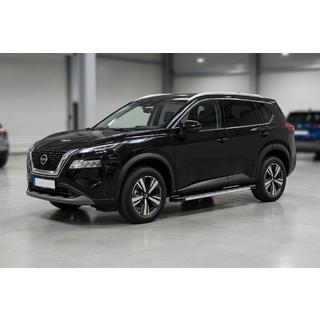 Бокові пороги Maya V1 (2 шт., Алюміній) Nissan X-trail T33/Rogue 2022- рр. фото 1