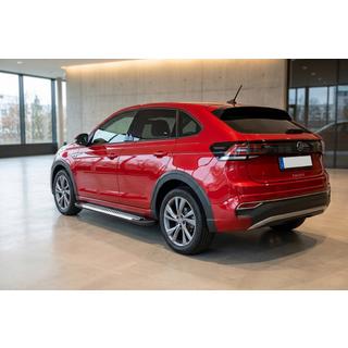 Бокові пороги Line (2 шт., Алюміній) Volkswagen Taigo 2020- рр. фото 1