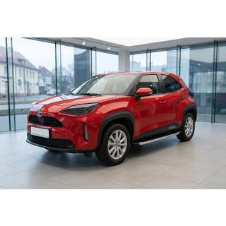 Бокові пороги Fullmond (2 шт., Алюміній) Toyota Yaris/Yaris Cross (XP210) 2020- рр. фото 1