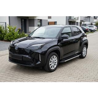 Бокові пороги RedLine V1 (2 шт., Алюміній) Toyota Yaris/Yaris Cross (XP210) 2020- рр. фото 1