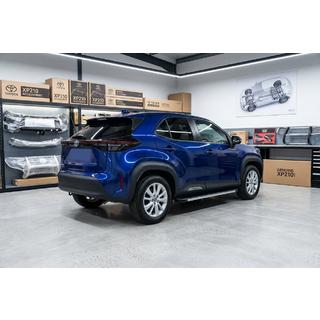 Бокові пороги Maya V1 (2 шт., Алюміній) Toyota Yaris/Yaris Cross (XP210) 2020- рр. фото 1