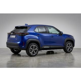 Бокові пороги Maydos V1 (2 шт., Алюміній) Toyota Yaris/Yaris Cross (XP210) 2020- рр. фото 1