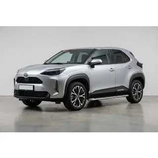 Бокові пороги Maydos V1 (2 шт., Алюміній) Toyota Yaris/Yaris Cross (XP210) 2020- рр. фото 2