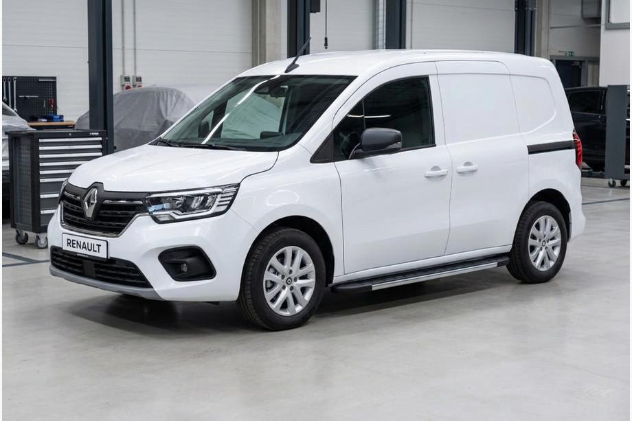 Renault Kangoo/Express 2021- рр. Бокові пороги Duru (2 шт., алюміній) Image