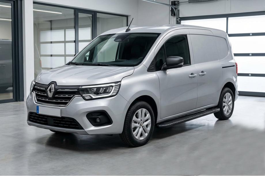 Renault Kangoo/Express 2021- рр. Бокові пороги Bosphorus Black (2 шт., алюміній) Renault Express 2021↗ рр Image