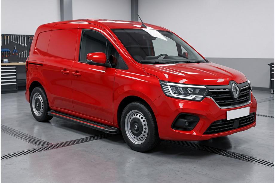 Renault Kangoo/Express 2021- рр. Бокові пороги Maya Red (2 шт., алюміній) Renault Kangoo 2021↗ рр Фото 1
