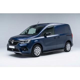 Бокові пороги Tayga Black (2 шт., алюміній) Renault Kangoo/Express 2021- рр. фото 1
