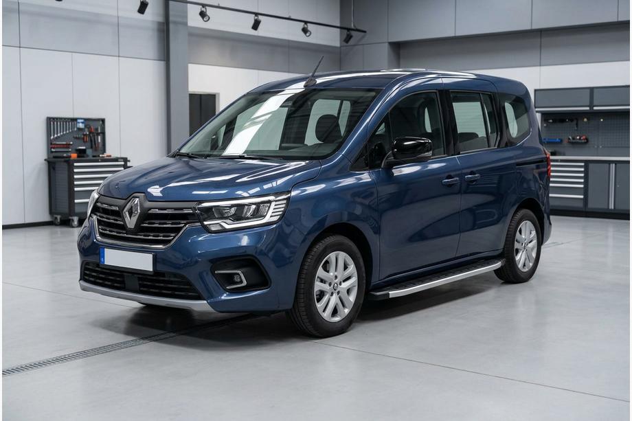 Renault Kangoo/Express 2021- рр. Бокові пороги Fullmond (2 шт., алюміній) Renault Express 2021↗ рр Image