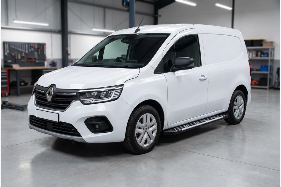 Renault Kangoo/Express 2021- рр. Бокові пороги Sunrise (2 шт., алюміній) Renault Express 2021↗ рр Фото 1