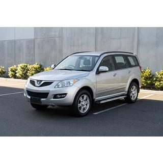 Бокові пороги Shining V1 (2 шт., Алюміній) GreatWall Haval/Hover H3 2005-2013 рр. фото 1