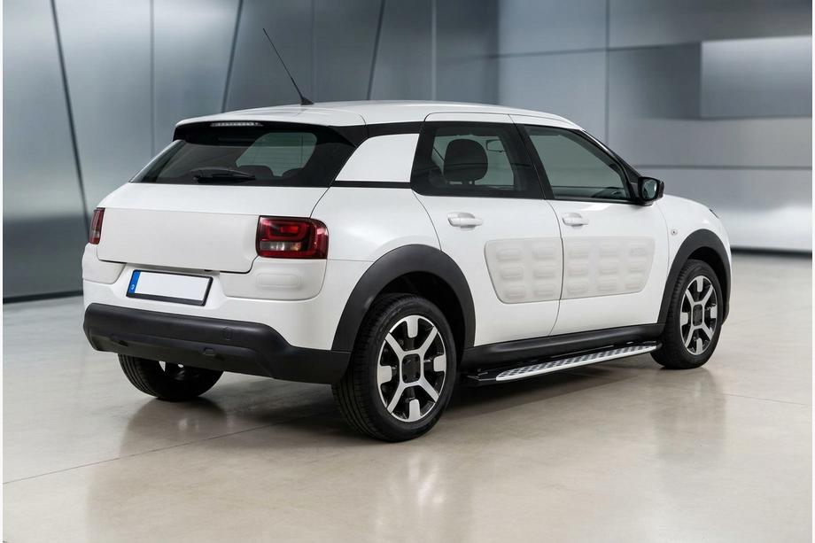 Citroen Cactus 2014-2020 рр. Бокові пороги Shining V1 (2 шт., Алюміній) Фото 1