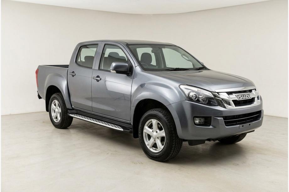 Isuzu D-Max 2011-2019 рр. Бокові пороги Shining V1 (2 шт., Алюміній) Фото 1