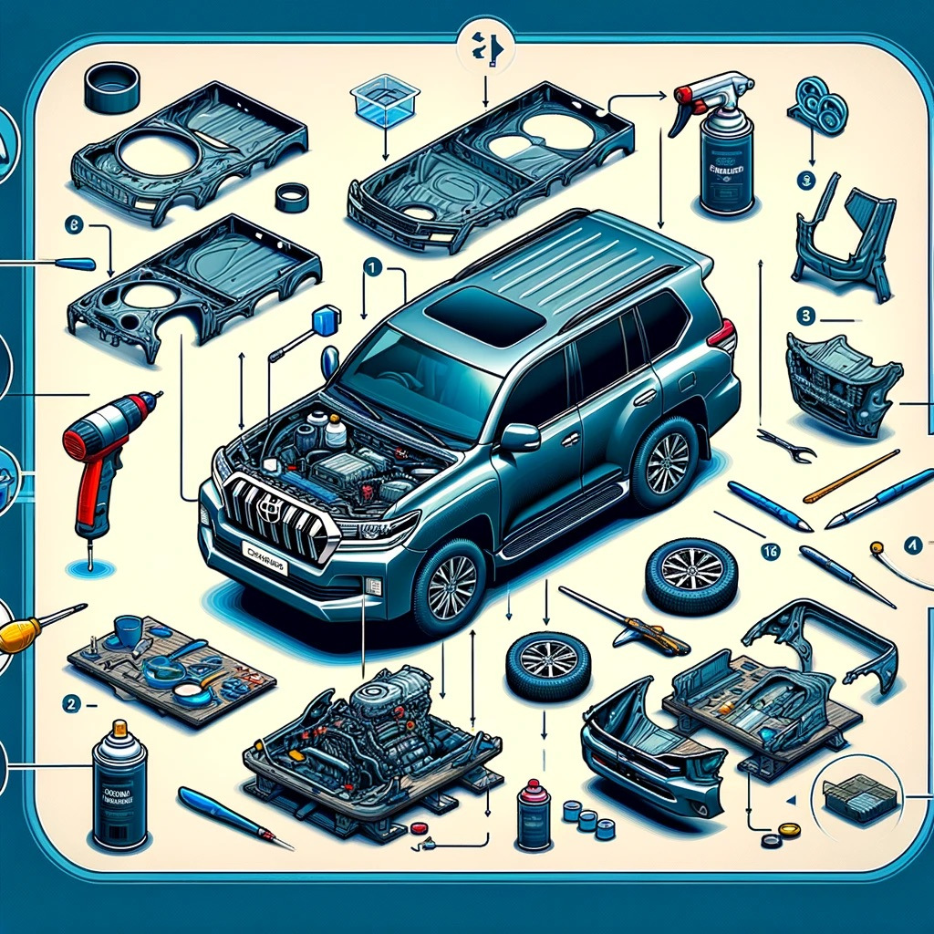 Спрощення процесу установки обвісу на Toyota Land Cruiser 200