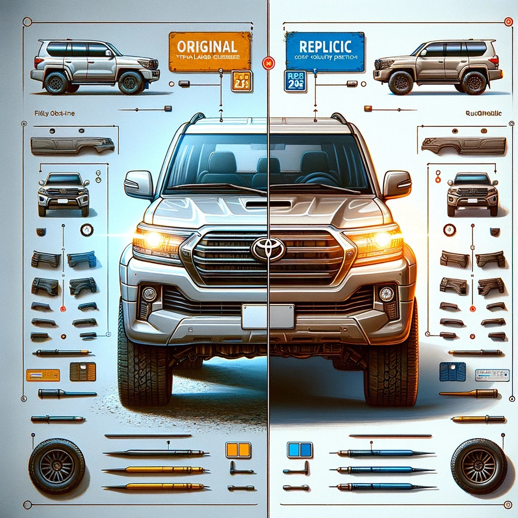 Оригінальні проти репліка обвісів для Toyota Land Cruiser 200: Що краще?