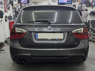 BMW 3 серія E90/E91 2005-2011 рр. Ювілейна емблема 74мм (задня) фото 3
