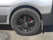 Ковпачки диски чорні ren60tur-bl (59мм на 55мм, 4 шт) фото 3