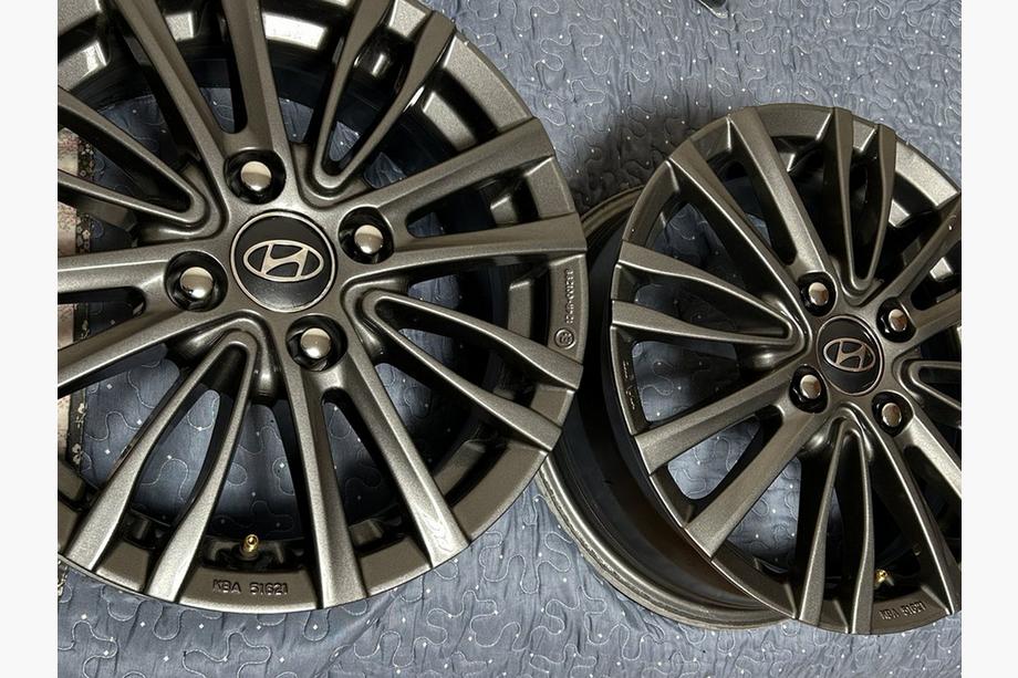 Hyundai Ковпачки диски чорні hyun60tur-bl (59мм на 55мм, 4 шт) Фото 5