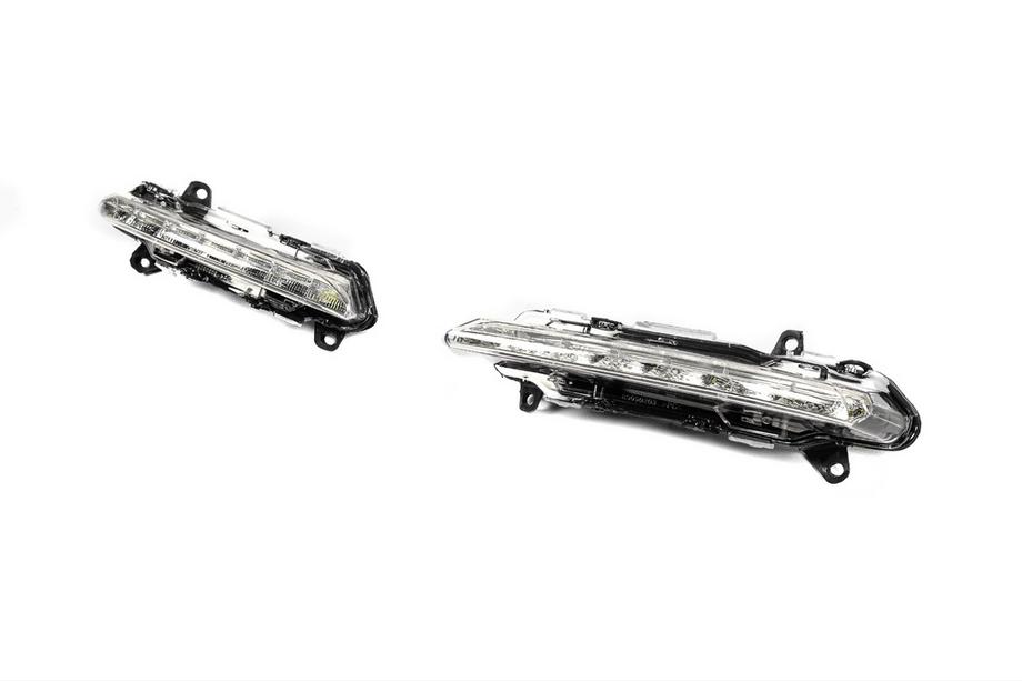 Mercedes S-class W221 2005-2013 рр. Ходові вогні DRL (не AMG, 2009-2012) Фото 2