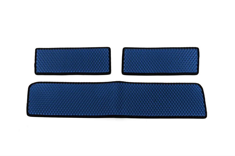 Ford Transit 2014- рр. Килимки на пороги (3 шт, EVA, Синій) Image