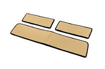 Ford Transit 2014- рр. Килимки на пороги (3 шт, EVA, Бежевий) фото 2