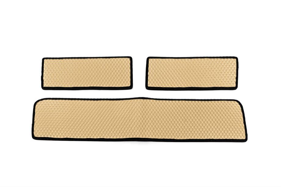 Ford Transit 2014- рр. Килимки на пороги (3 шт, EVA, Бежевий) Image