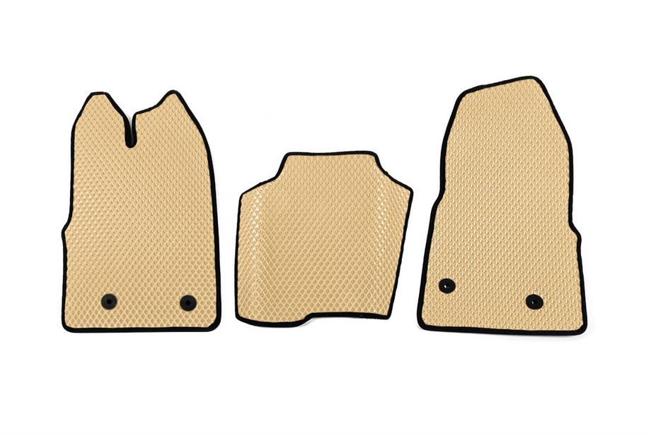 Ford Transit 2014- рр. Килимки EVA 2019+ (Бежевий) Image