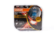 Лампа головного світла Osram H4 60/55W Night Breaker Laser +200% 64193NBL200 фото 1