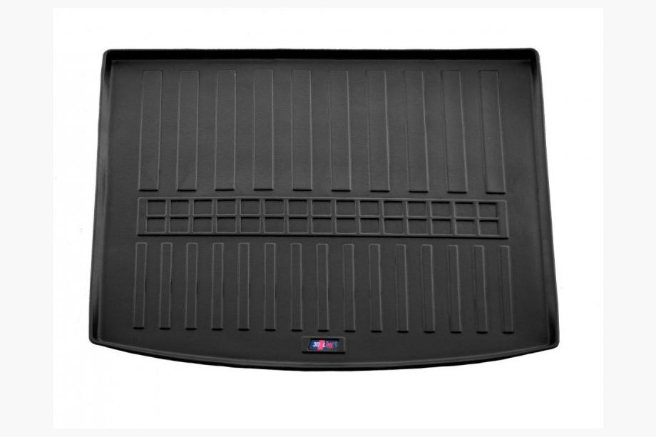 Skoda Kodiaq 2016-2023 рр. Килимок в багажник 3D (5/7 місць) (Stingray) Image