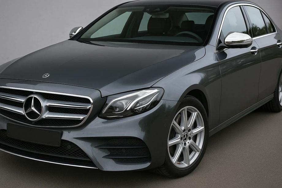 Mercedes E-class W213 2016-2023 рр. Накладки на дзеркала (2 шт, нерж.) Фото 3
