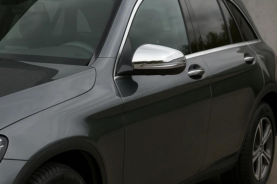 Накладки на дзеркала (2 шт, нерж.) Image