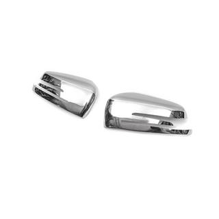 Накладки на дзеркала (2 шт, нерж.) Mercedes GLA X156 2014-2019 рр. фото 3